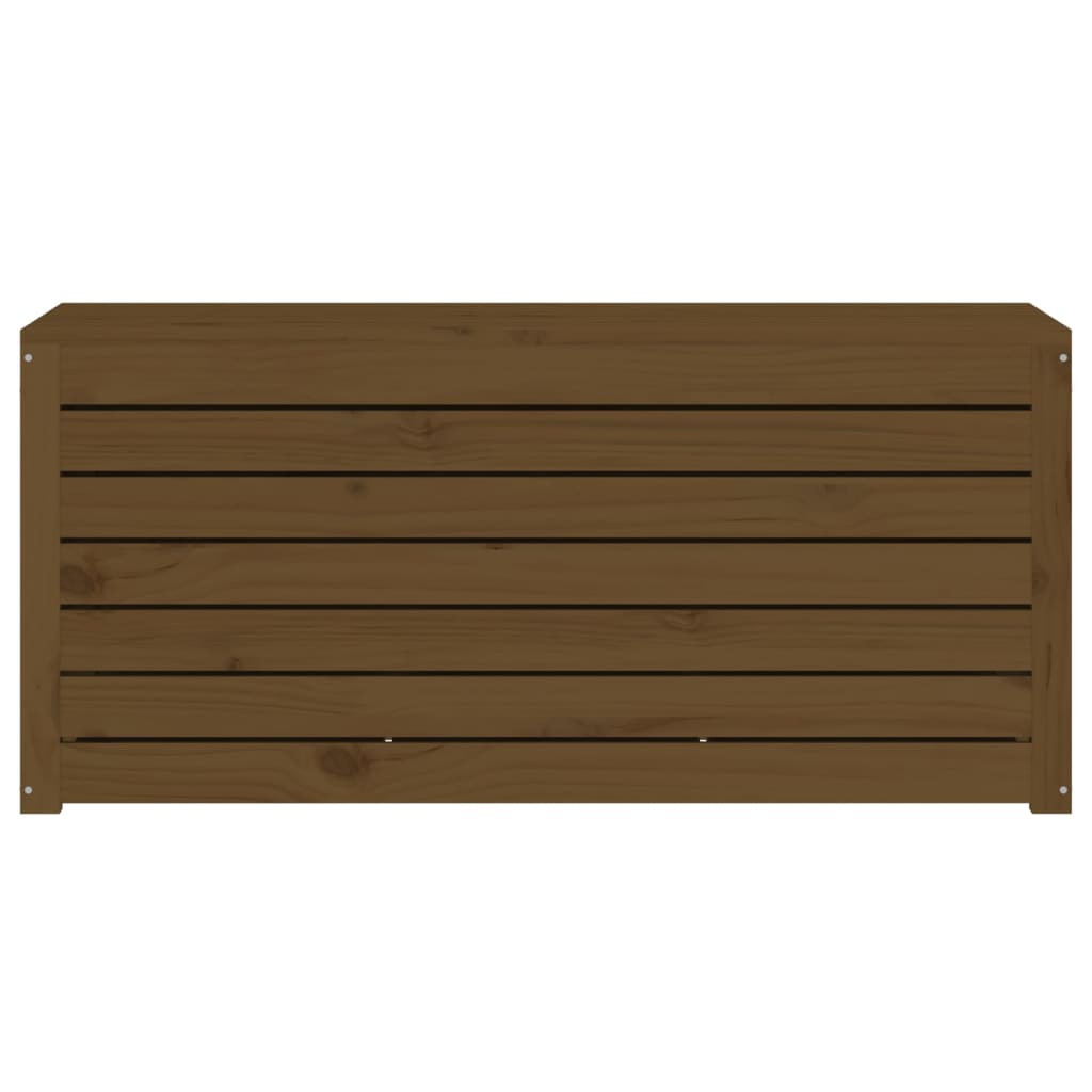 Hagekasse honningbrun 101x50,5x46,5 cm heltre furu