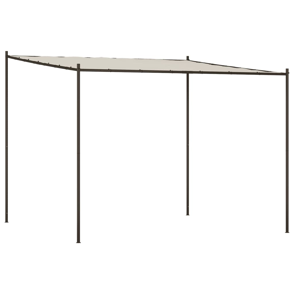 Festtelt hvit 3x3 m 180 g/m² stoff og stål