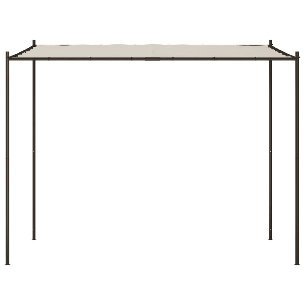 Festtelt hvit 3x3 m 180 g/m² stoff og stål
