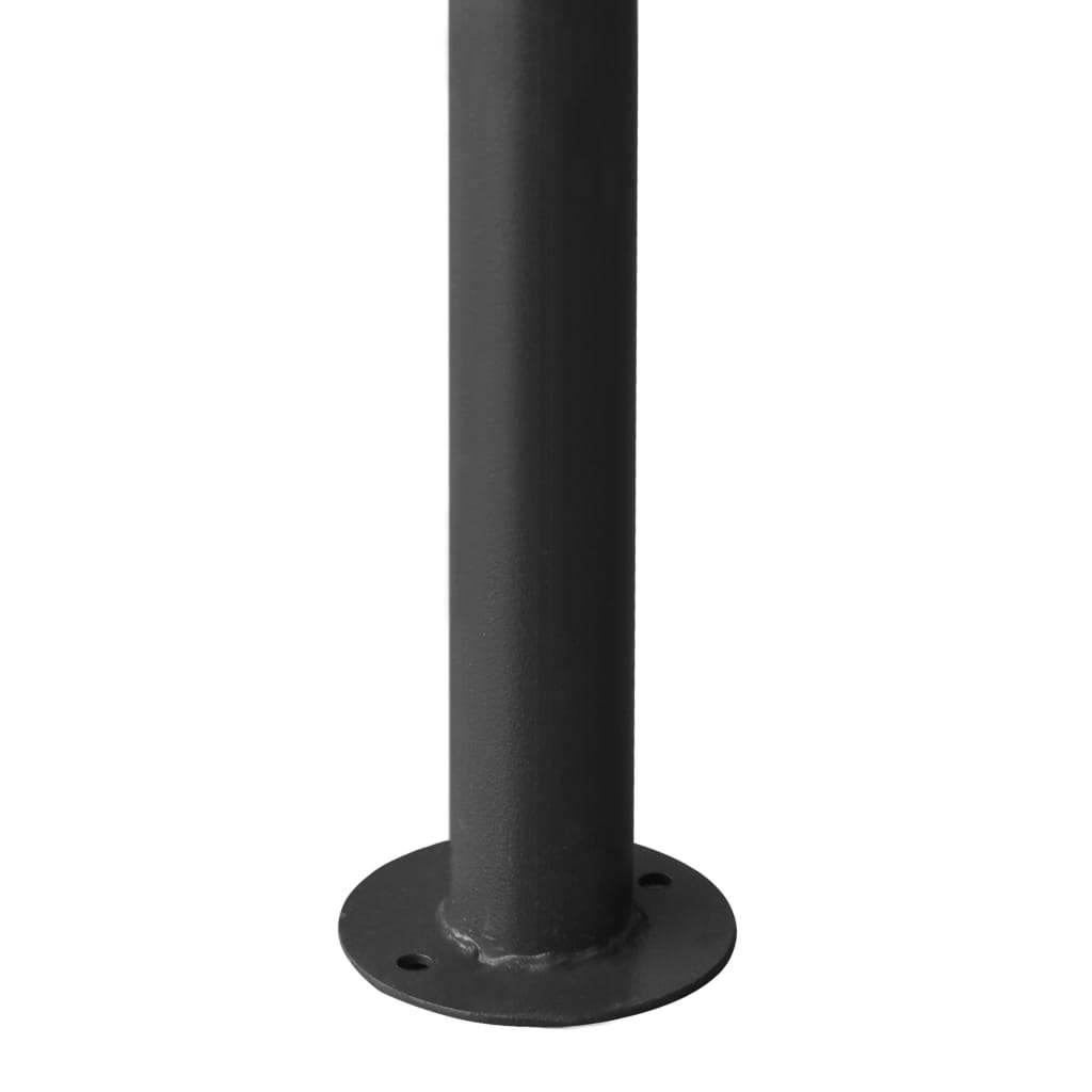 Festtelt hvit 3x3 m 180 g/m² stoff og stål