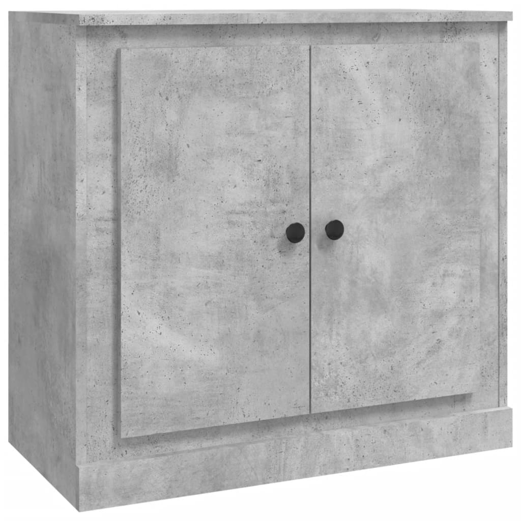Skjenk Betonggrå 70X35,5X67,5 Cm Konstruert Tre