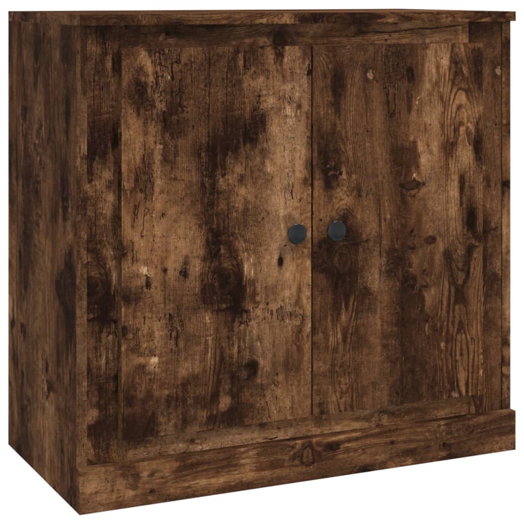 Skjenk Røkt Eik 70X35,5X67,5 Cm Konstruert Tre