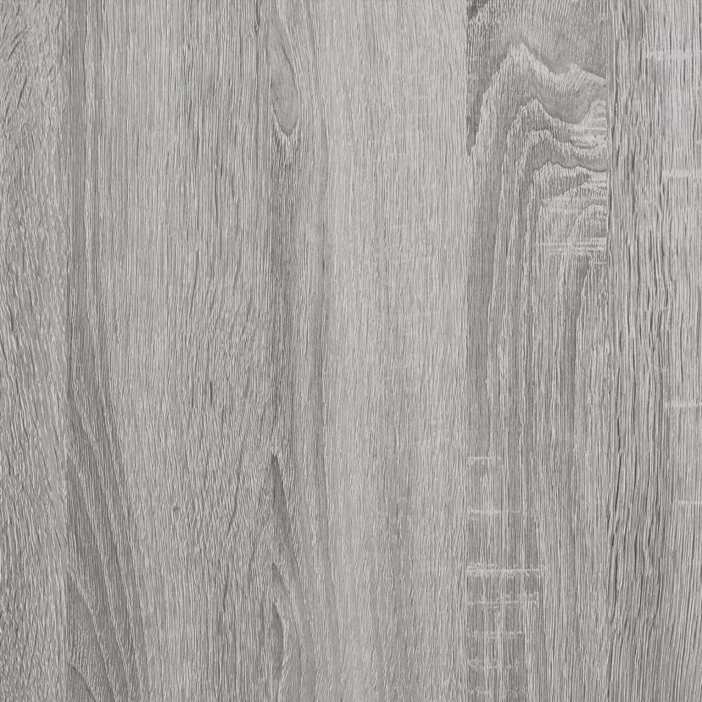 Skjenk Grå Sonoma 70X35,5X67,5 Cm Konstruert Tre