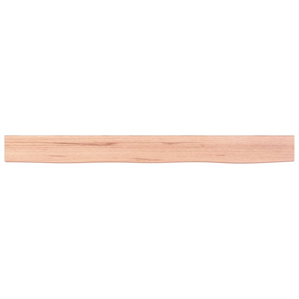 Vegghylle Lysebrun 100X10X2 Cm Behandlet Heltre Eik