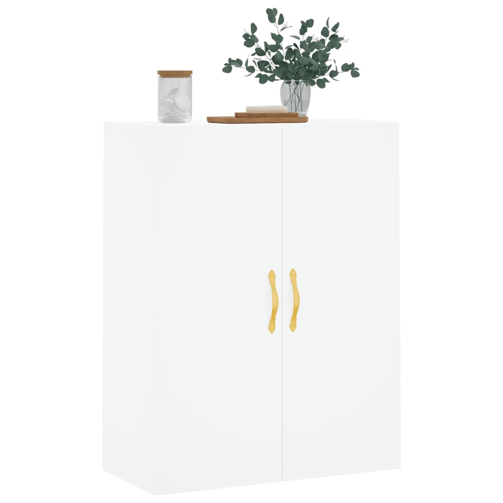 Veggskap Hvit 69,5X34X90 Cm