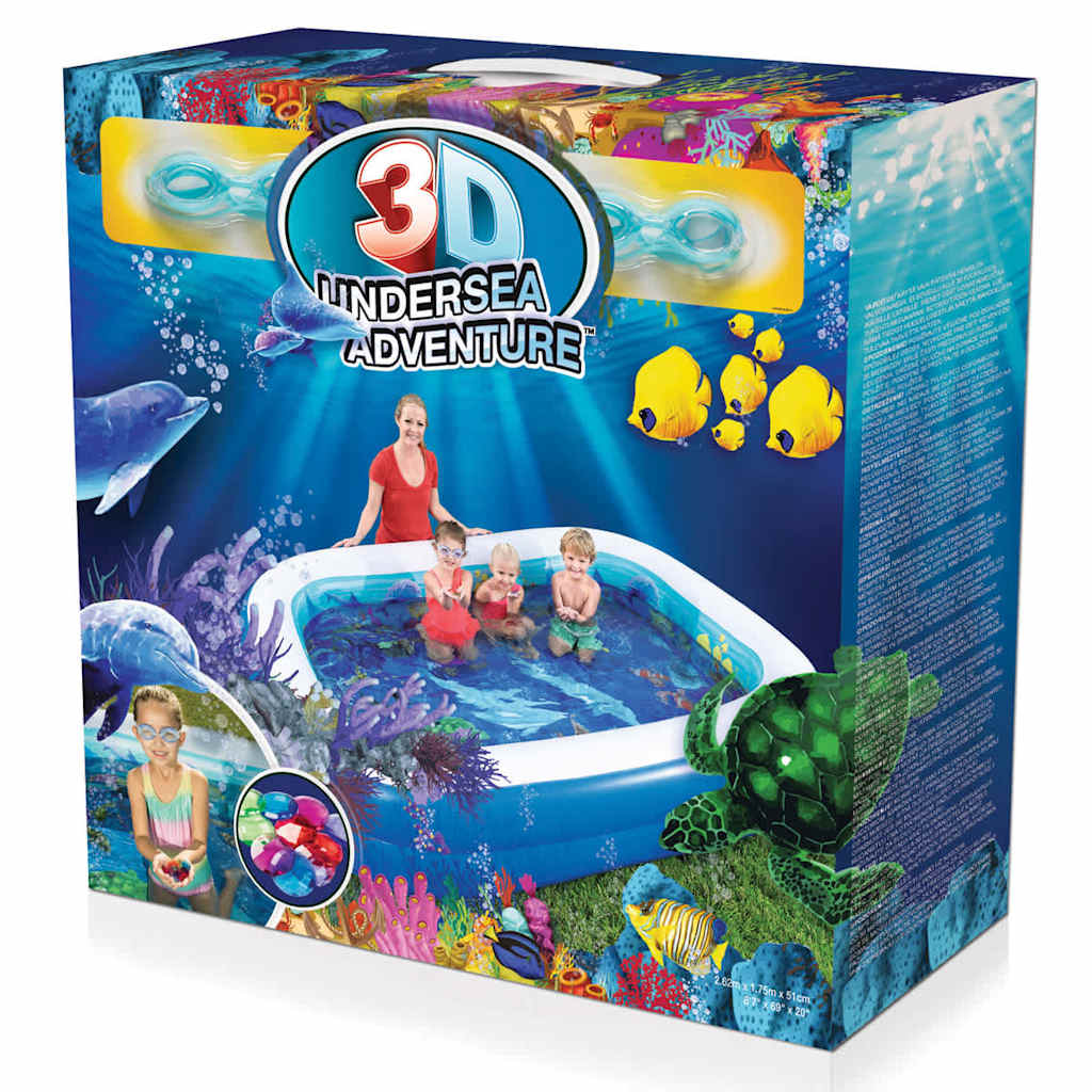 Undersea Adventure Oppblåsbart basseng 54177