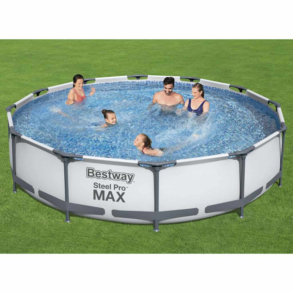 Steel Pro MAX Svømmebasseng 305x76 cm