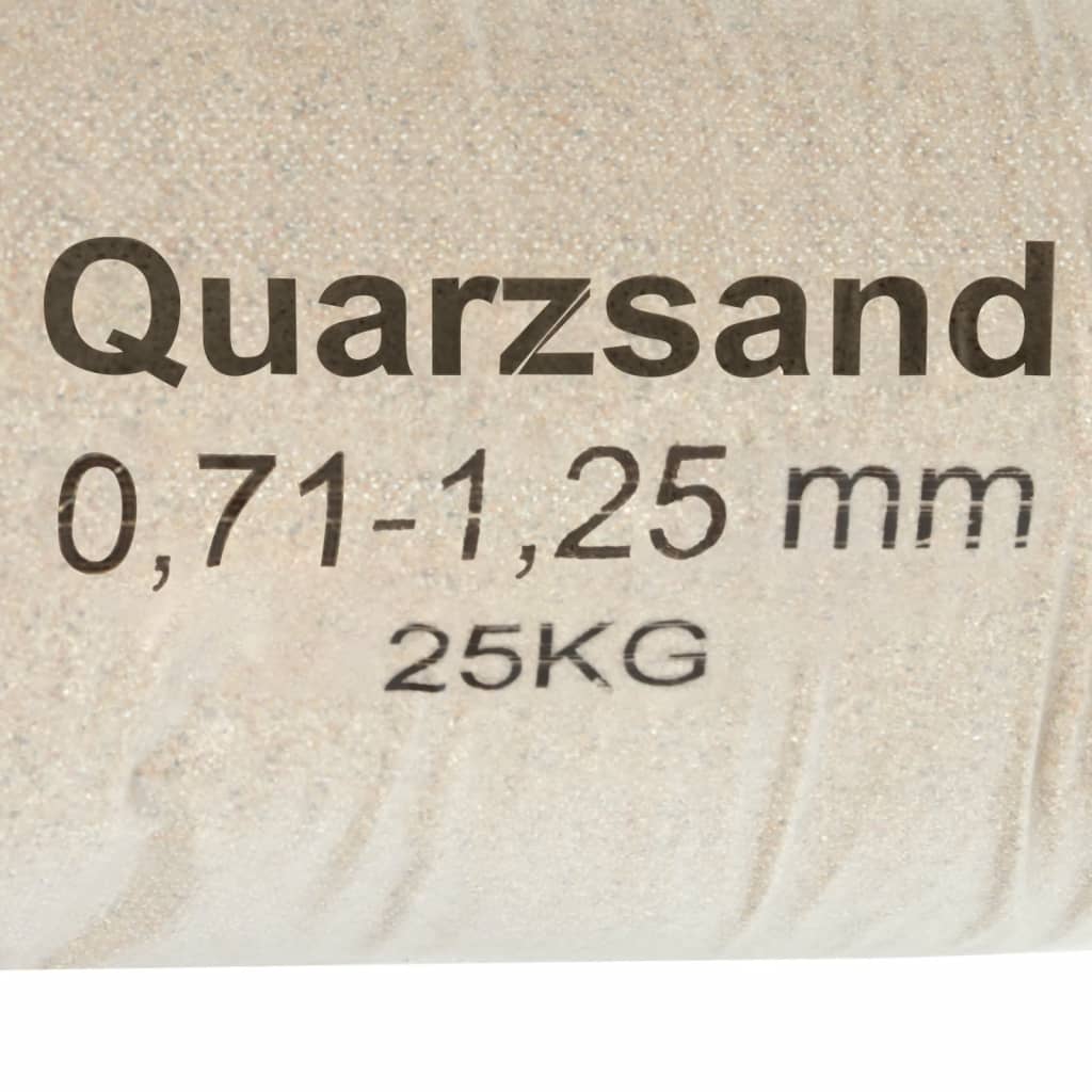 Filtersand 25 kg 0,71 - 1,25 mm