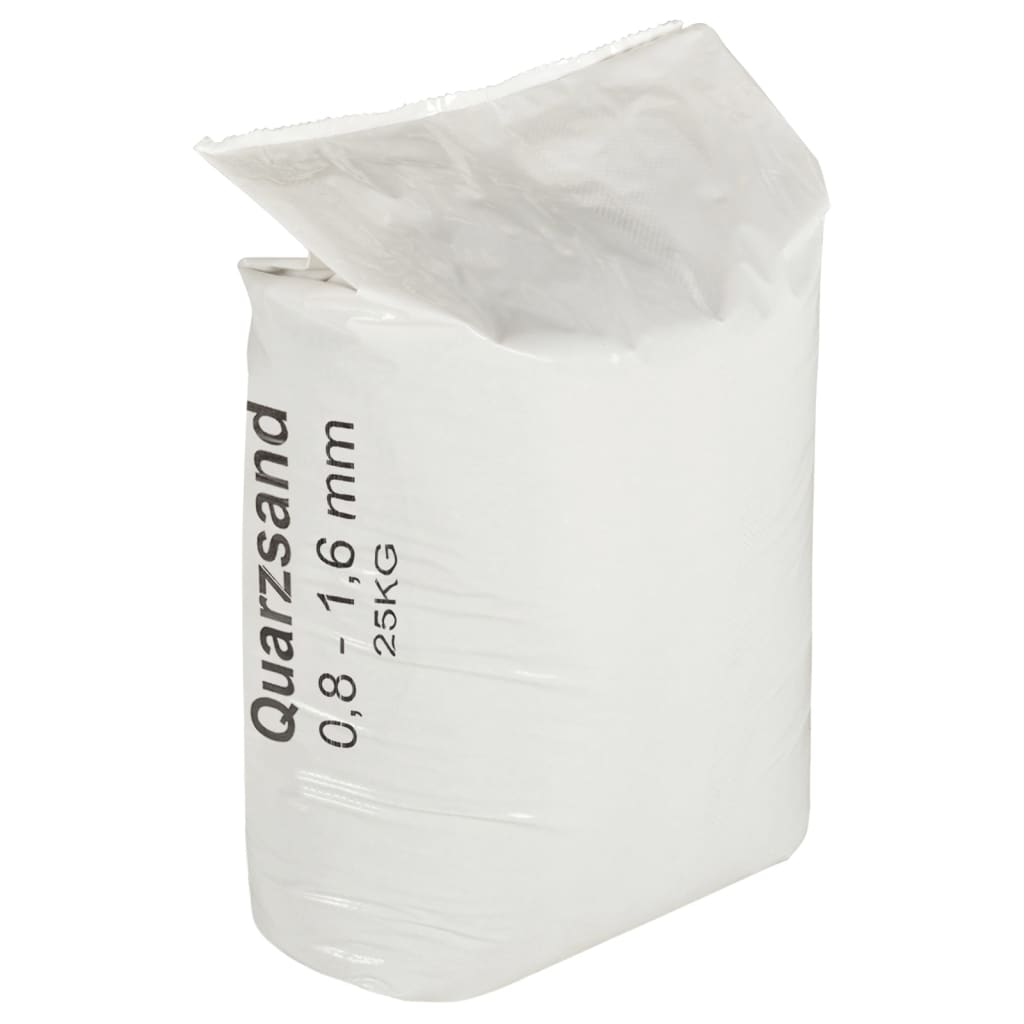 Filtersand 25 kg 0,8 - 1,6 mm