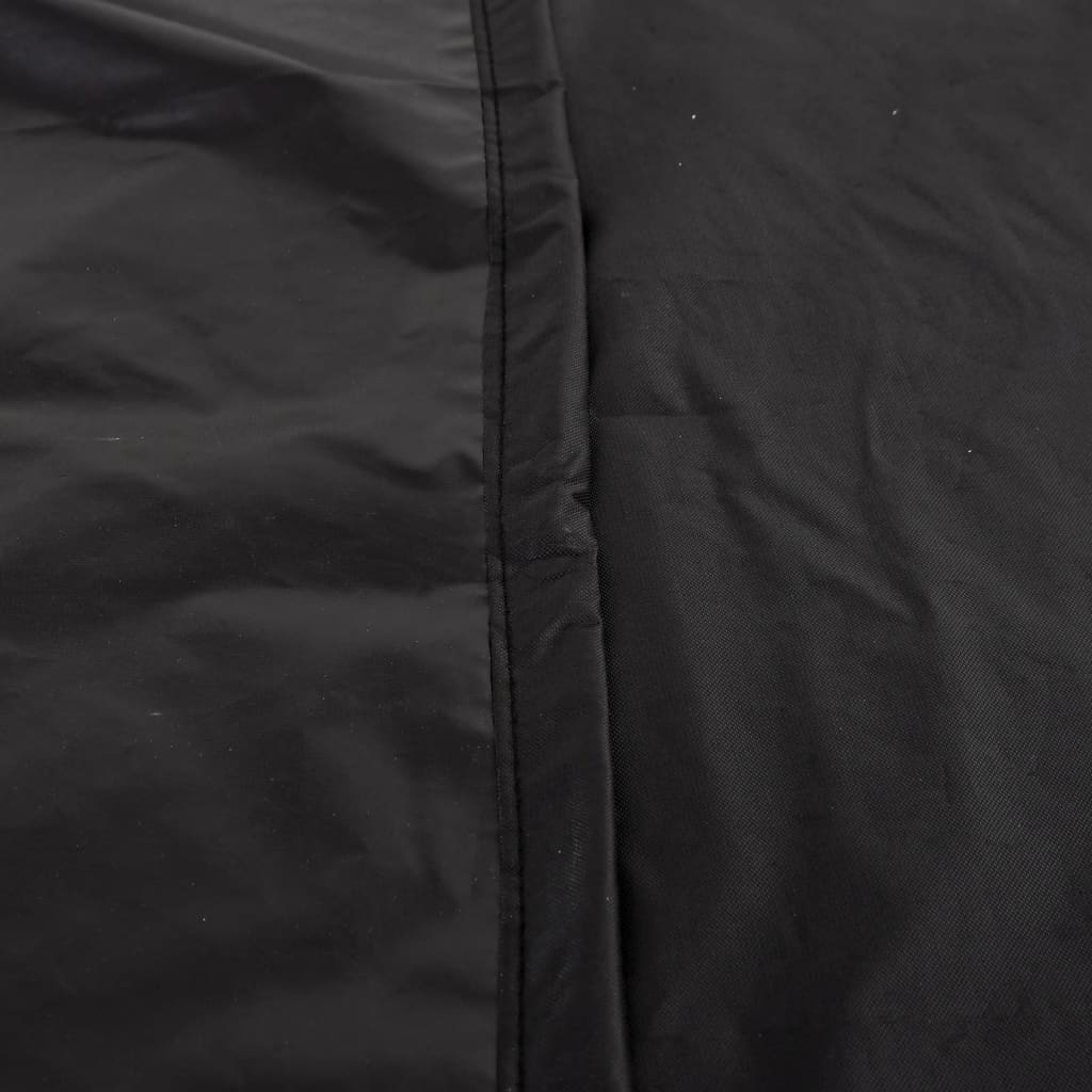 Hagemøbeltrekk svart Ø 244x71 cm 420D oxford
