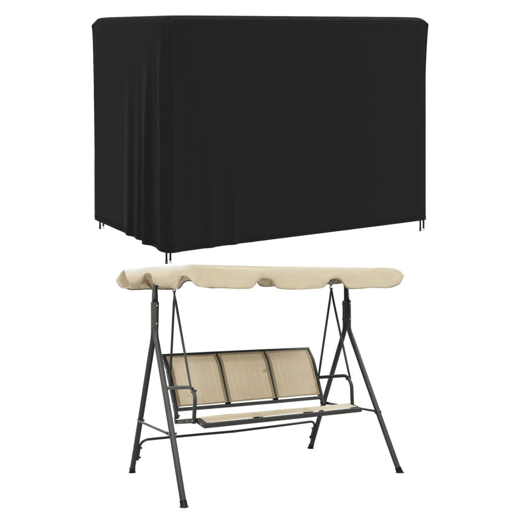 Hagehusketrekk svart 220x150x150 cm 420D oxford