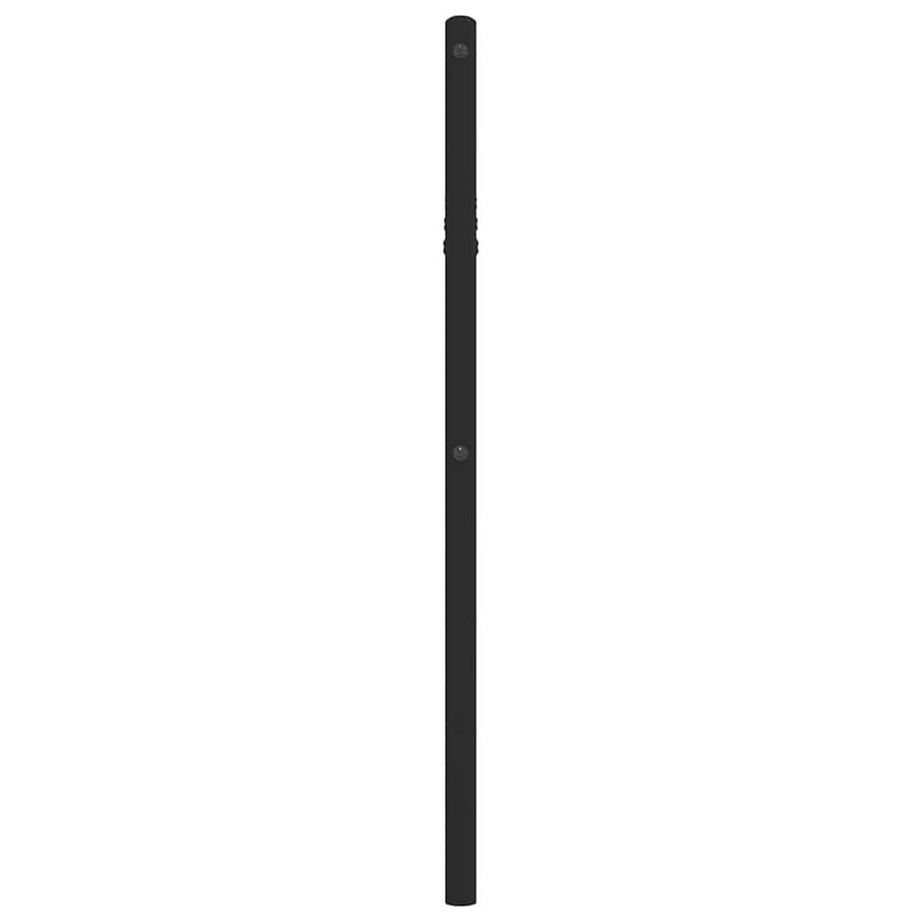 Sengegavl I Metall Svart 100 Cm