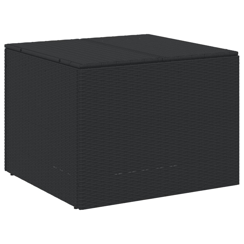 Putekasse svart 291L cm polyrotting