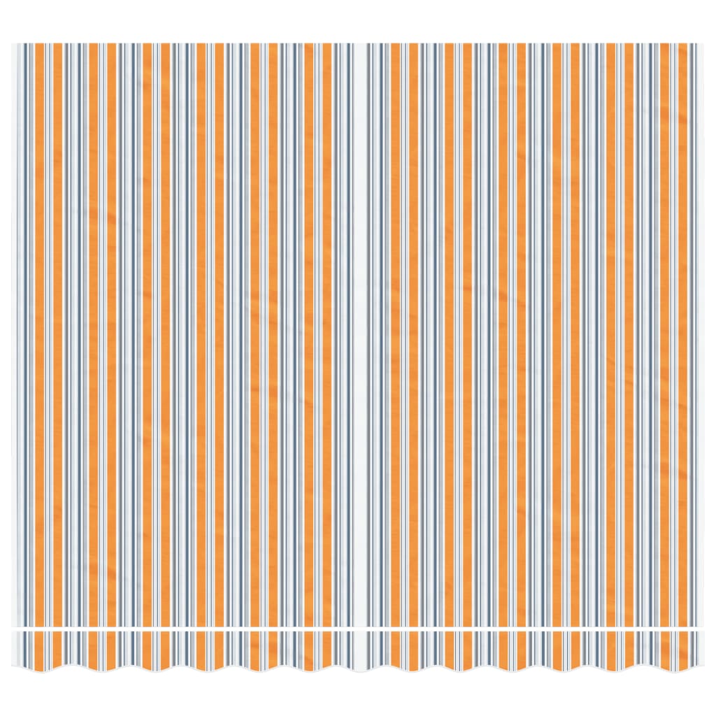 Erstatningsduk for markise flerfarget stripe 3x2,5 m