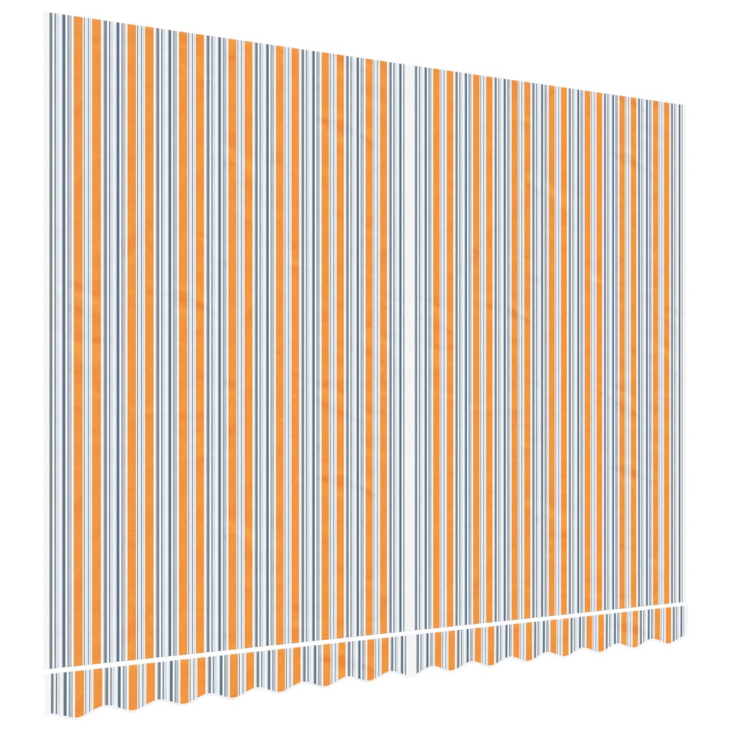 Erstatningsduk for markise flerfarget stripe 3,5x2,5 m