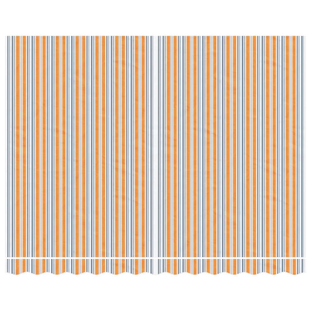 Erstatningsduk for markise flerfarget stripe 3,5x2,5 m
