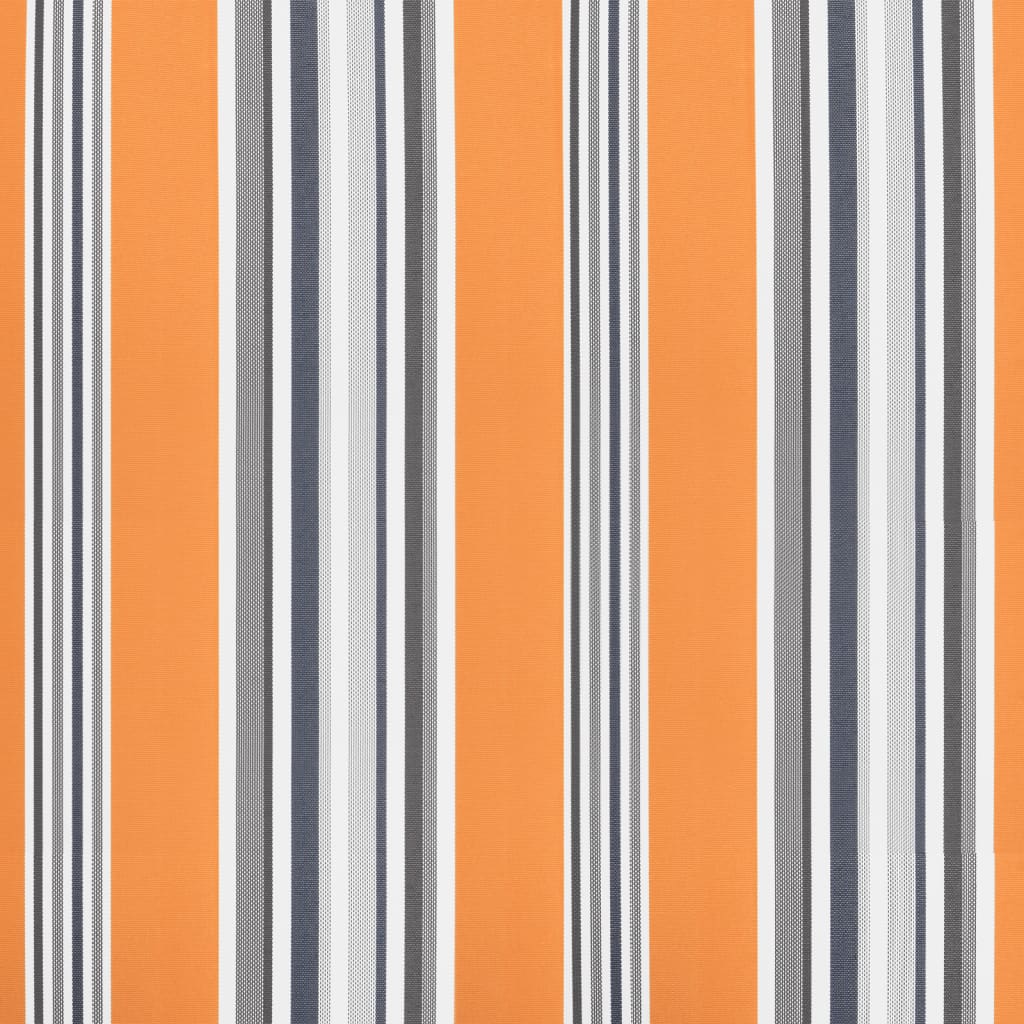 Erstatningsduk for markise flerfarget stripe 3,5x2,5 m