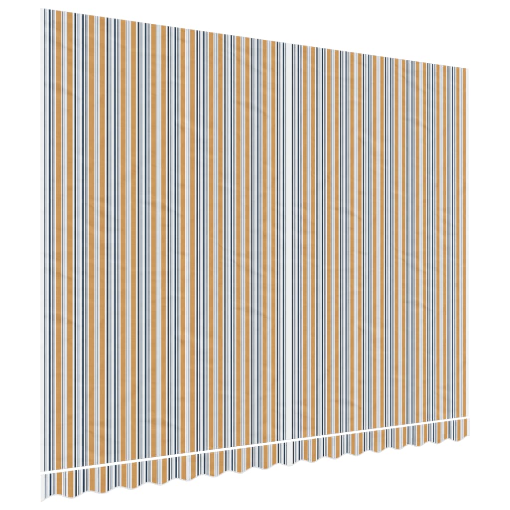 Erstatningsduk for markise flerfarget stripe 4x3 m