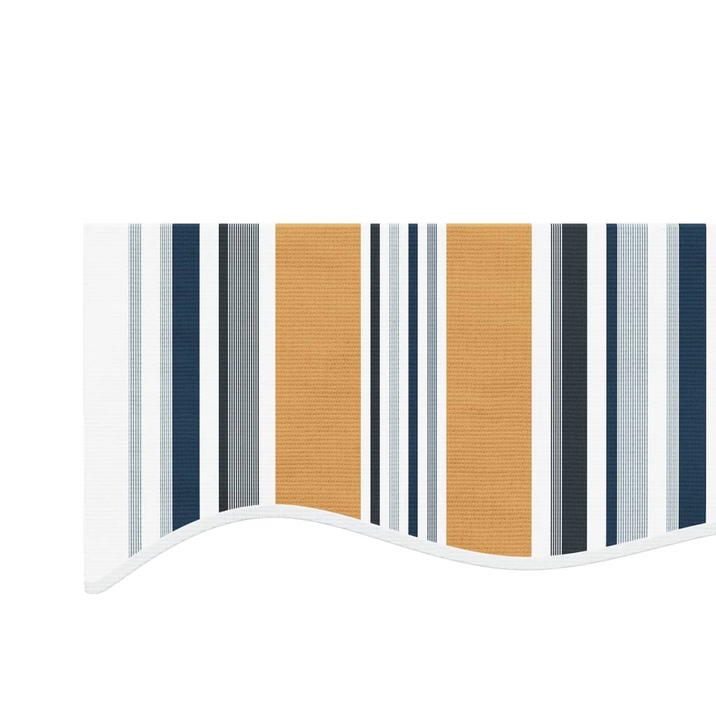 Erstatningsduk for markise flerfarget stripe 4x3 m