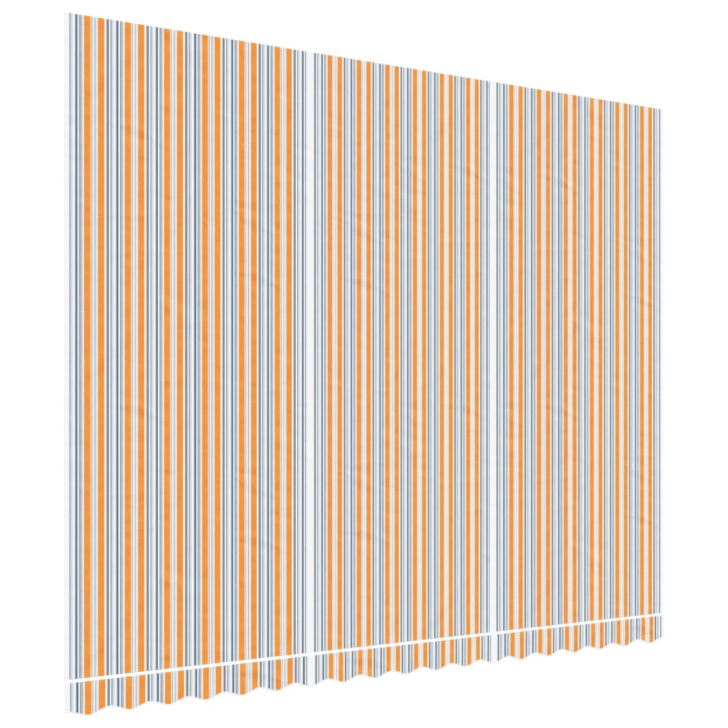 Erstatningsduk for markise flerfarget stripe 4,5x3,5 m