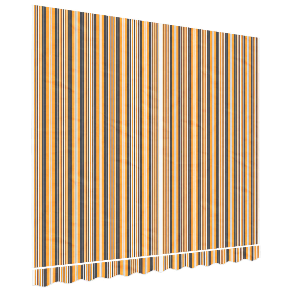 Erstatningsduk for markise flerfarget stripe 3x2,5 m