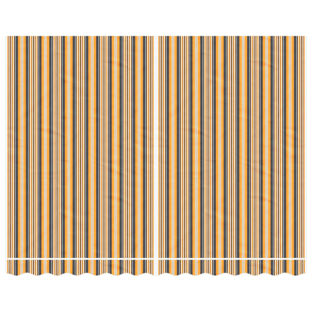 Erstatningsduk for markise flerfarget stripe 3,5x2,5 m