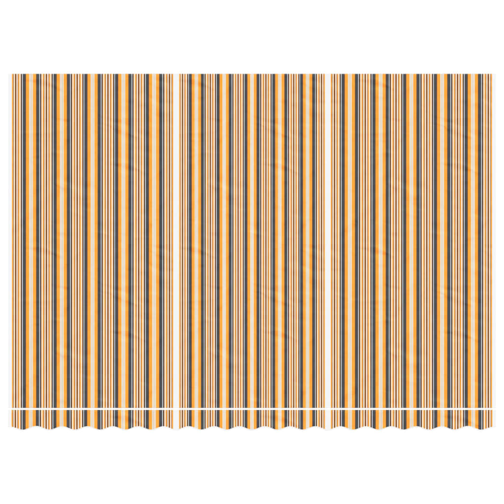 Erstatningsduk for markise flerfarget stripe 4,5x3 m