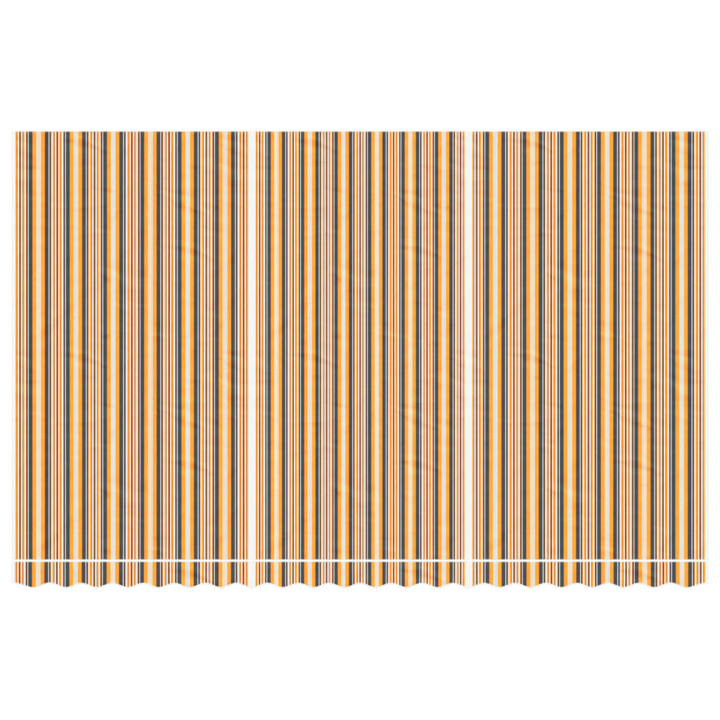 Erstatningsduk for markise flerfarget stripe 5x3 m