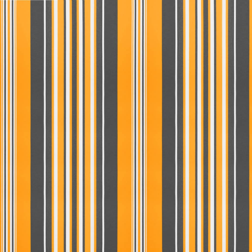 Erstatningsduk for markise flerfarget stripe 5x3 m