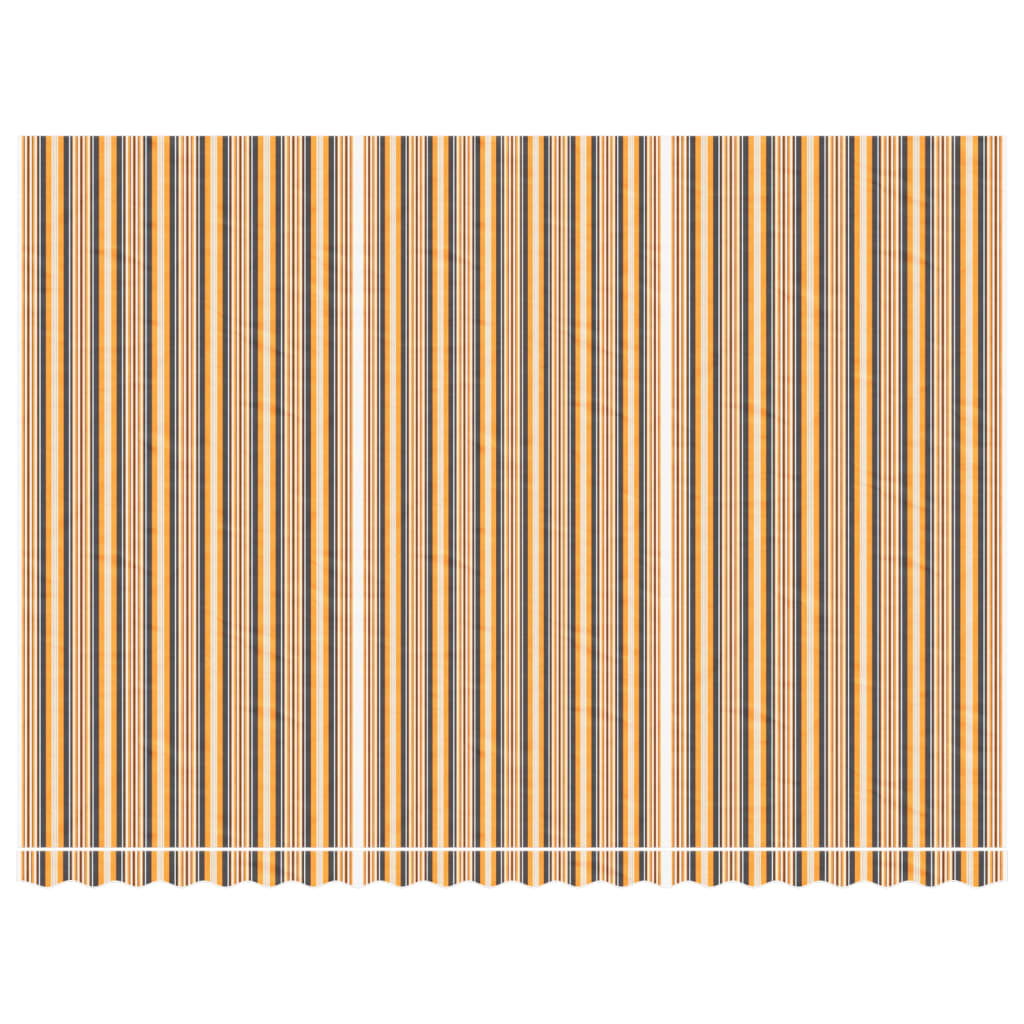 Erstatningsduk for markise flerfarget stripe 5x3,5 m