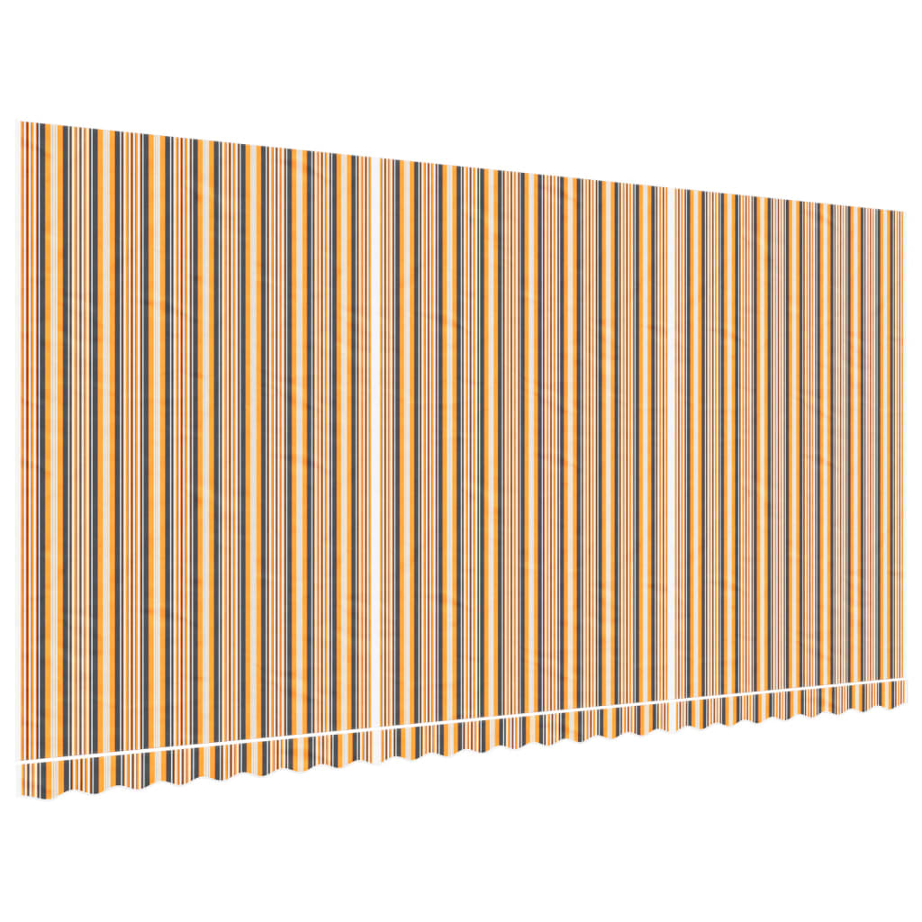 Erstatningsduk for markise flerfarget stripe 6x3 m