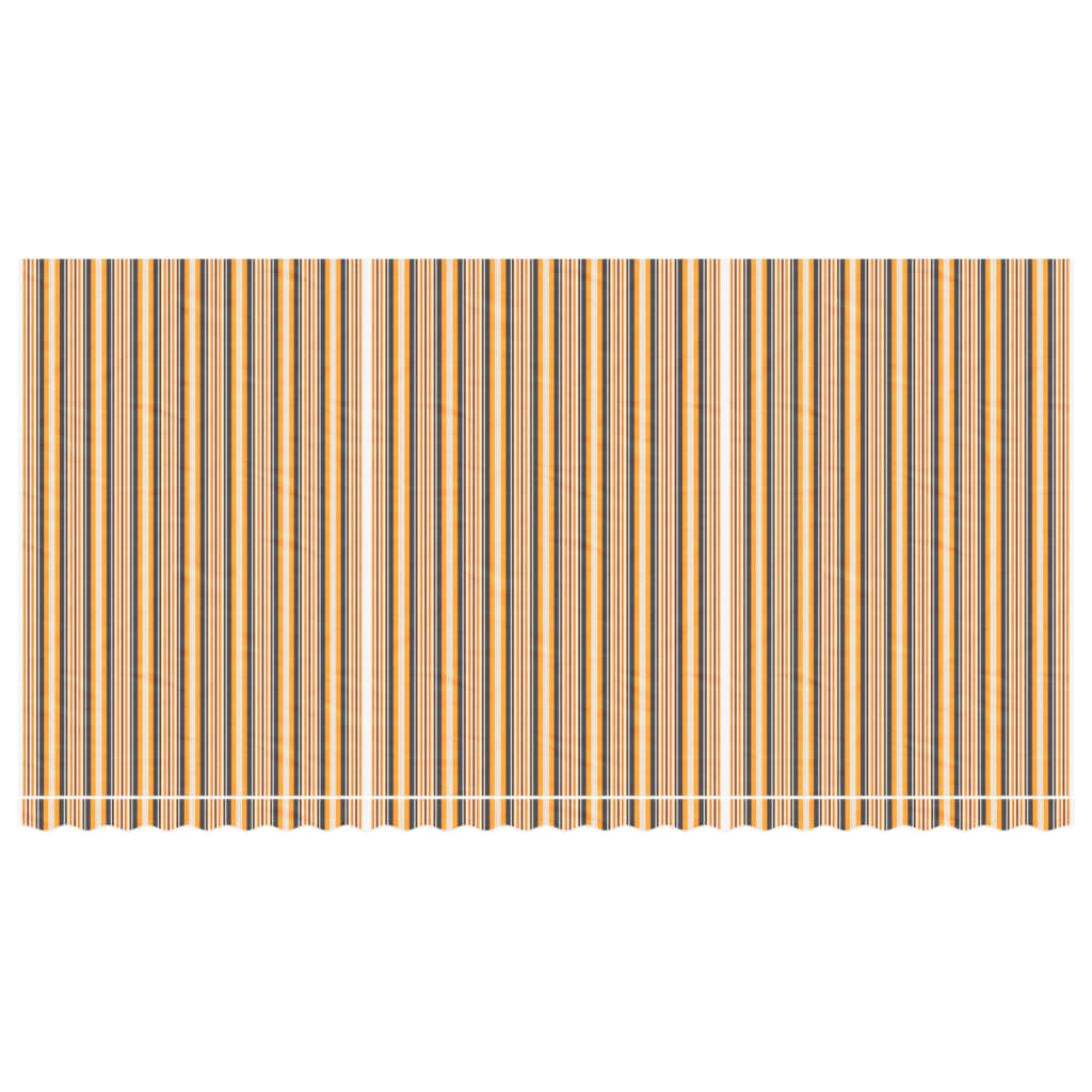 Erstatningsduk for markise flerfarget stripe 6x3 m