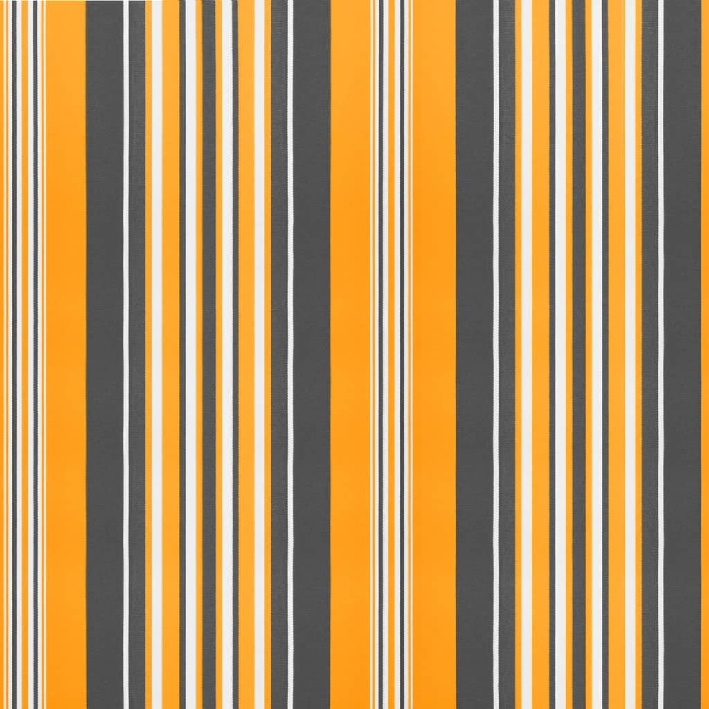 Erstatningsduk for markise flerfarget stripe 6x3 m
