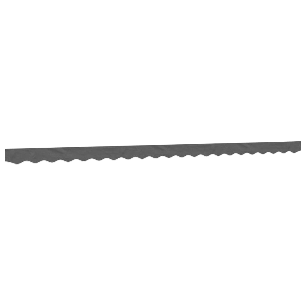 Erstatningsstoff for markisekappe antrasitt stripe 5 m