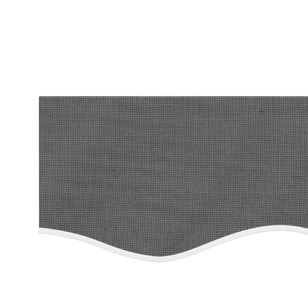 Erstatningsstoff for markisekappe antrasitt stripe 5 m