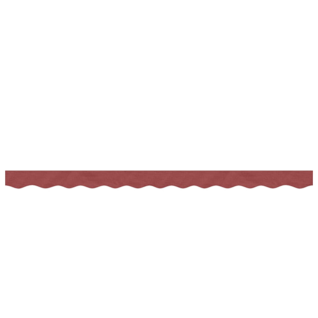 Erstatningsstoff for markisekappe burgunder stripe 3 m