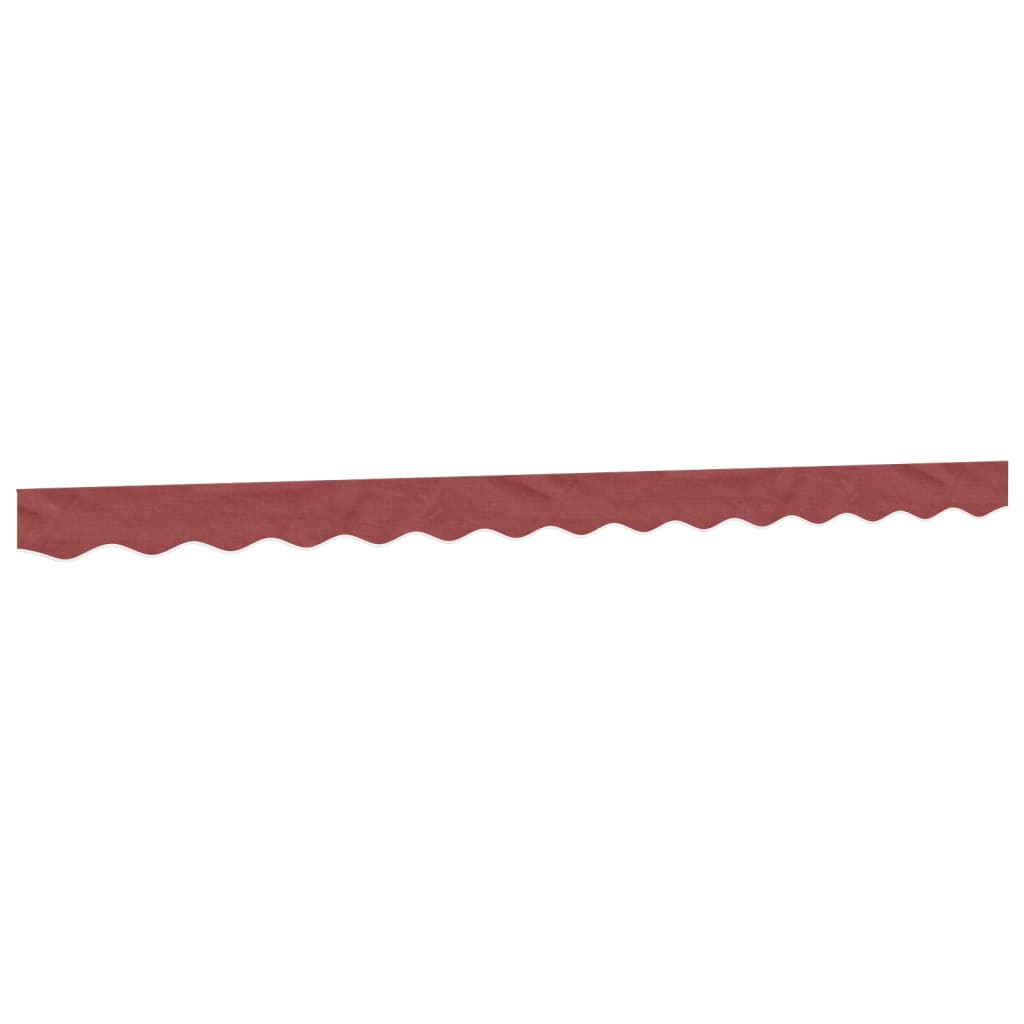 Erstatningsstoff for markisekappe burgunder stripe 3,5 m