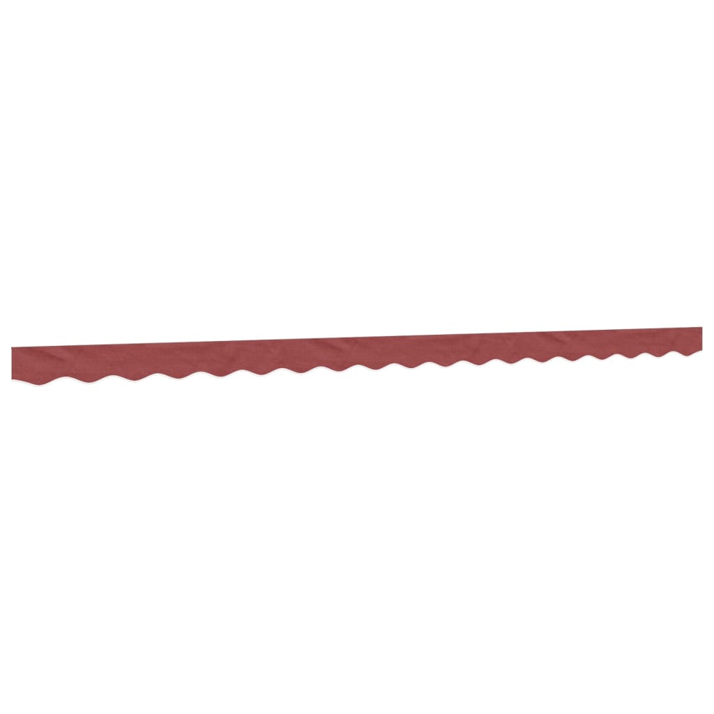 Erstatningsstoff for markisekappe burgunder stripe 4,5 m
