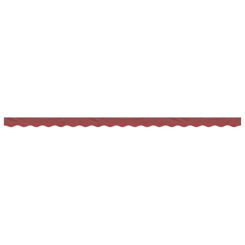 Erstatningsstoff for markisekappe burgunder stripe 4,5 m