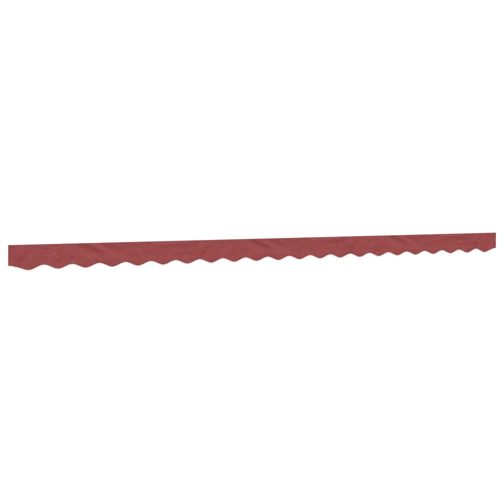 Erstatningsstoff for markisekappe burgunder stripe 5 m