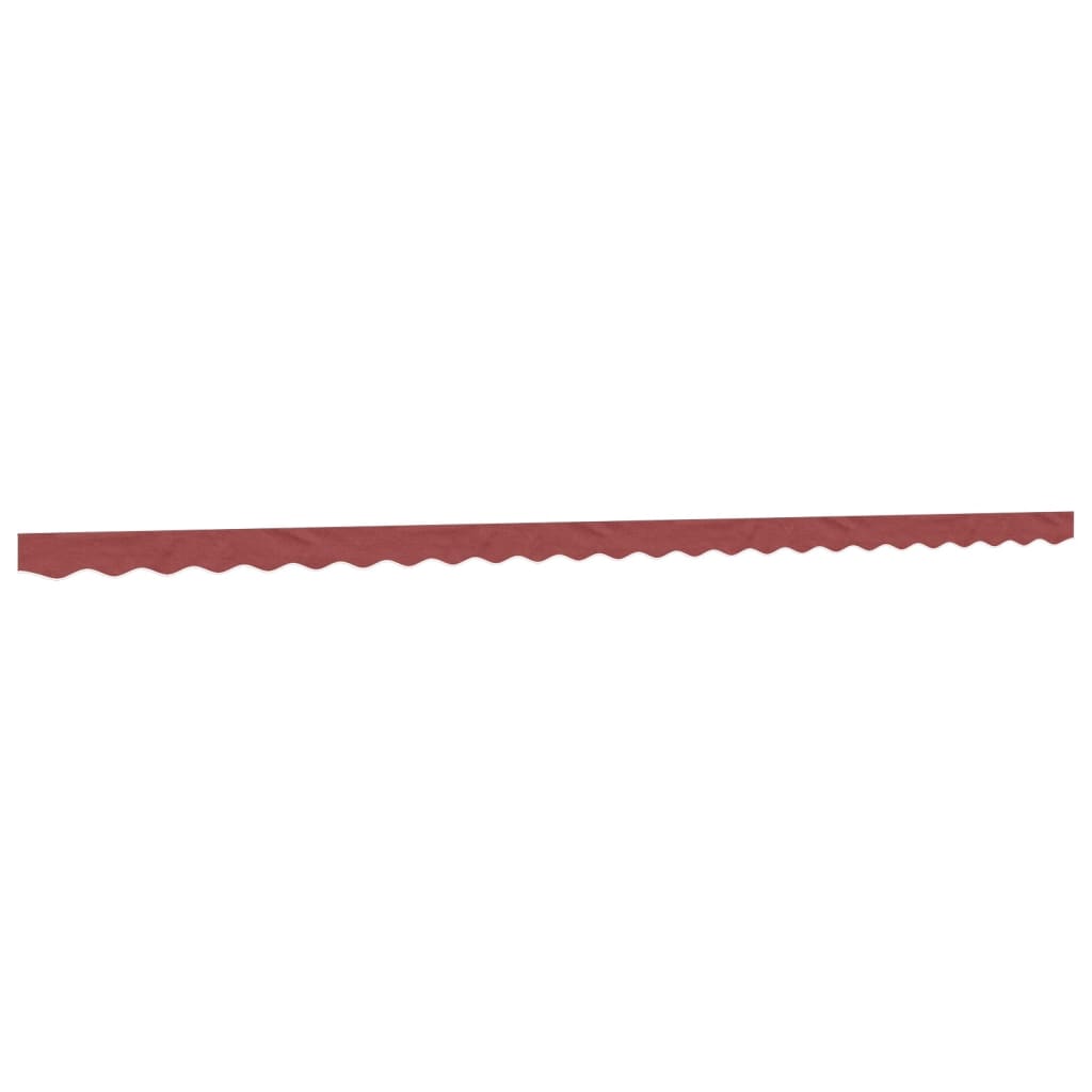 Erstatningsstoff for markisekappe burgunder stripe 6 m