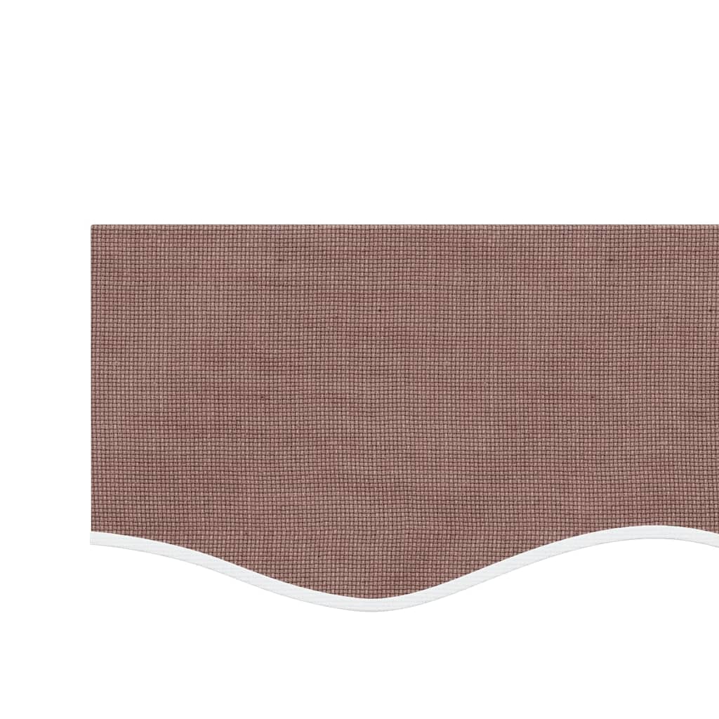 Erstatningsstoff for markisekappe brun stripe 3,5 m