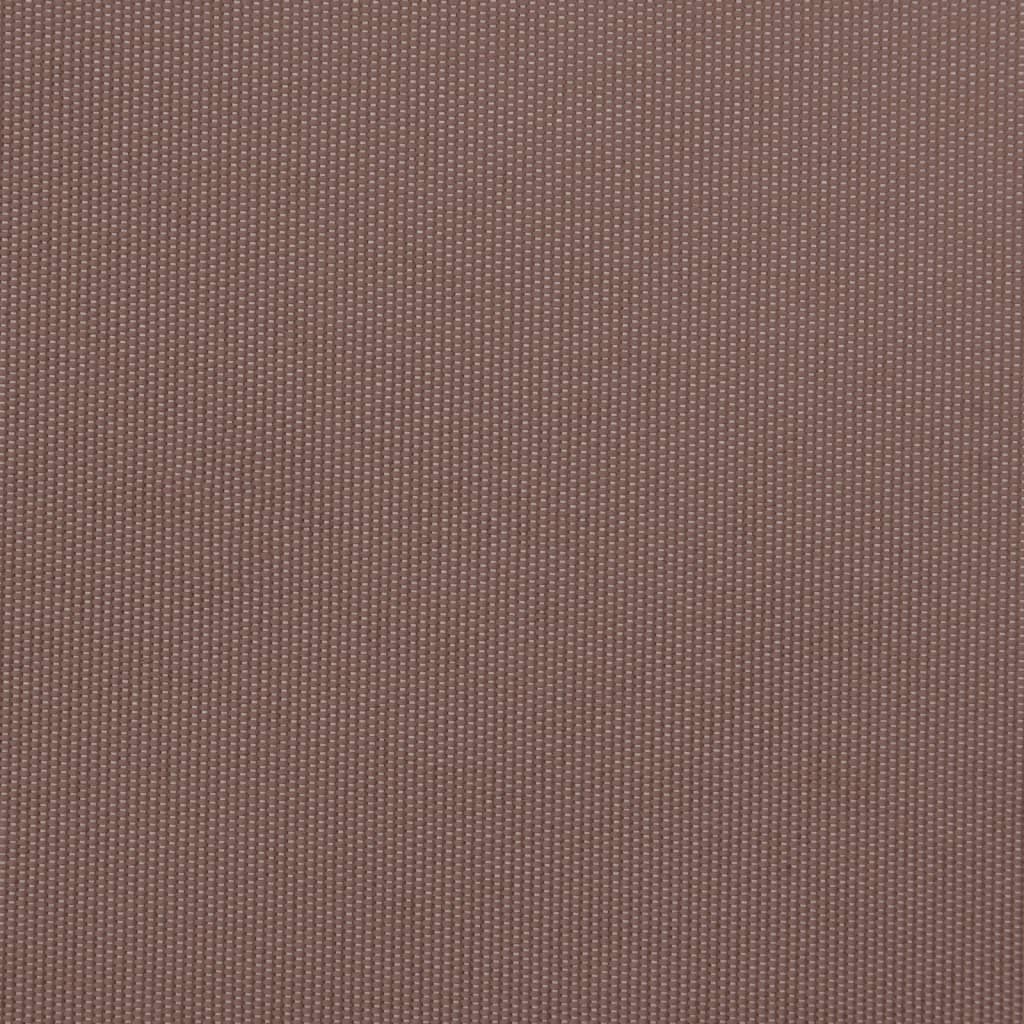 Manuell uttrekkbar markise med LED brun 450x350 cm