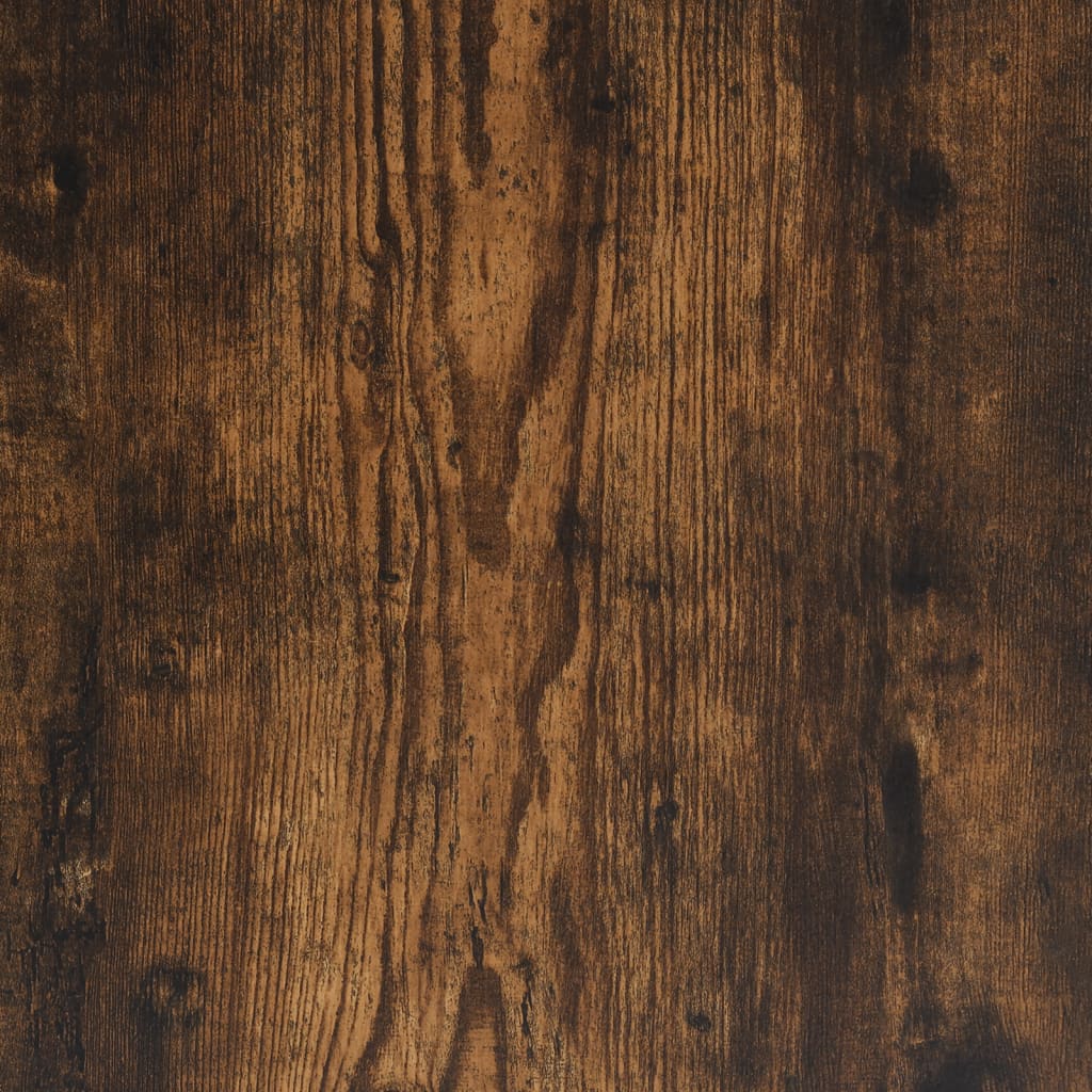 Oppbevaringsskap Røkt Eik 80X42,5X225 Cm Konstruert Tre