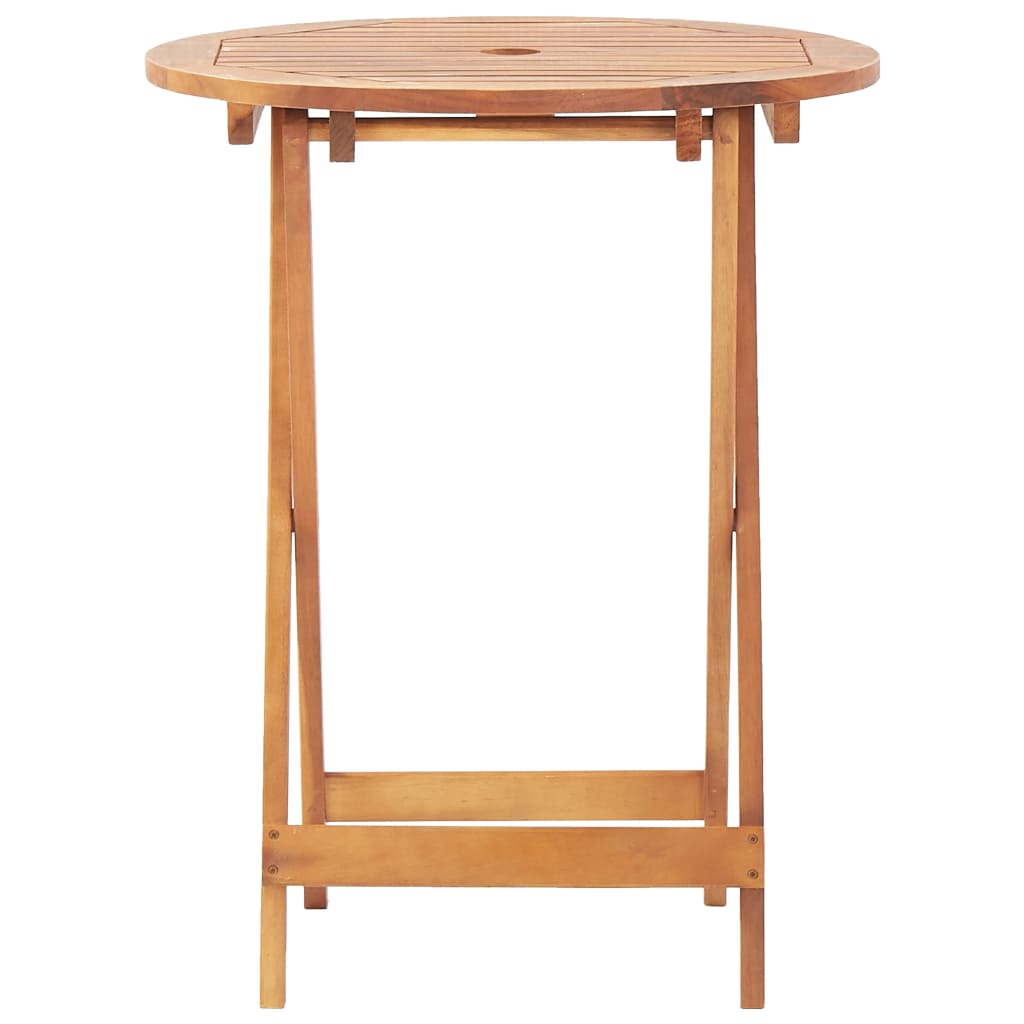 Bistrosett 3 deler beige polypropylen og heltre