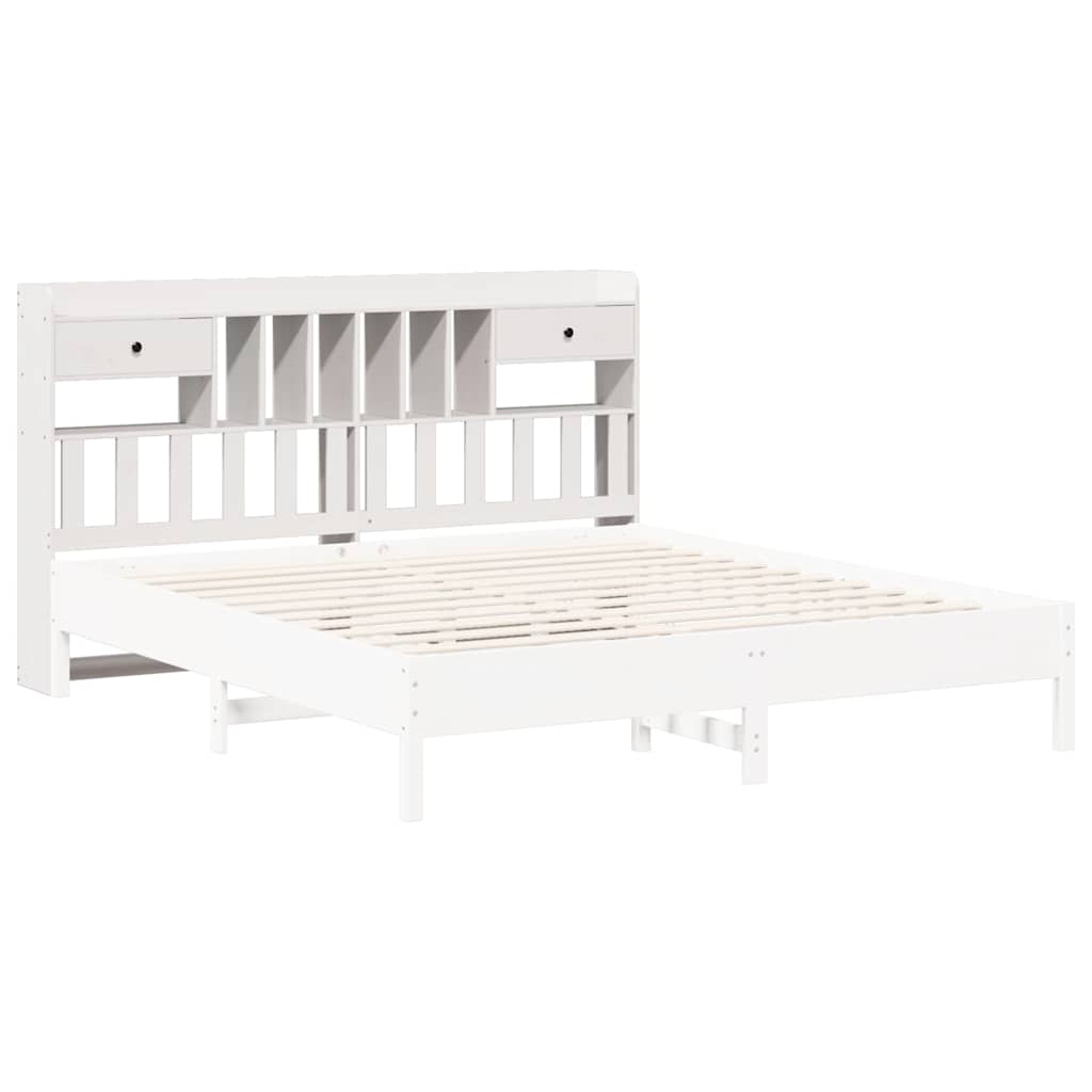 Hodegavl Med Oppbevaring Hvit 180 Cm Heltre Furu