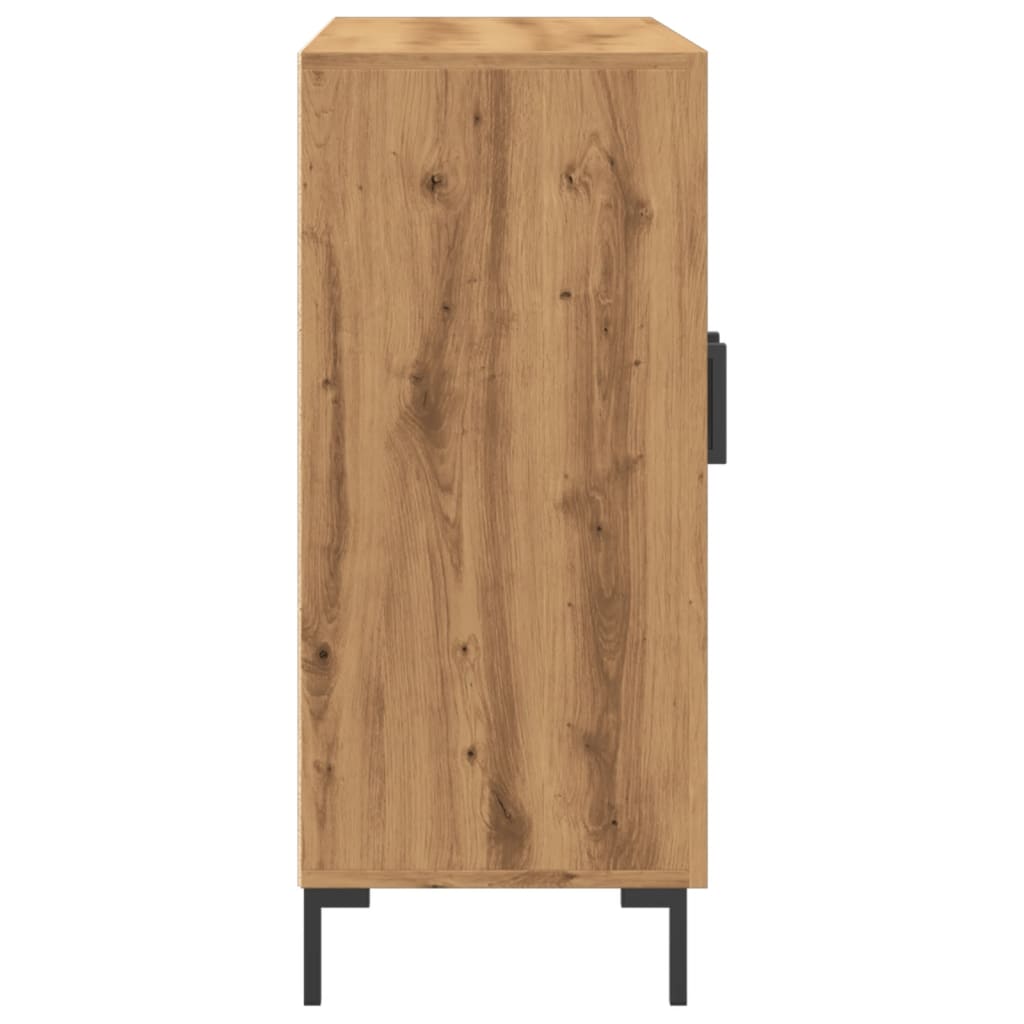 Skjenk Artisan Eik 90X34X80 Cm Konstruert Tre