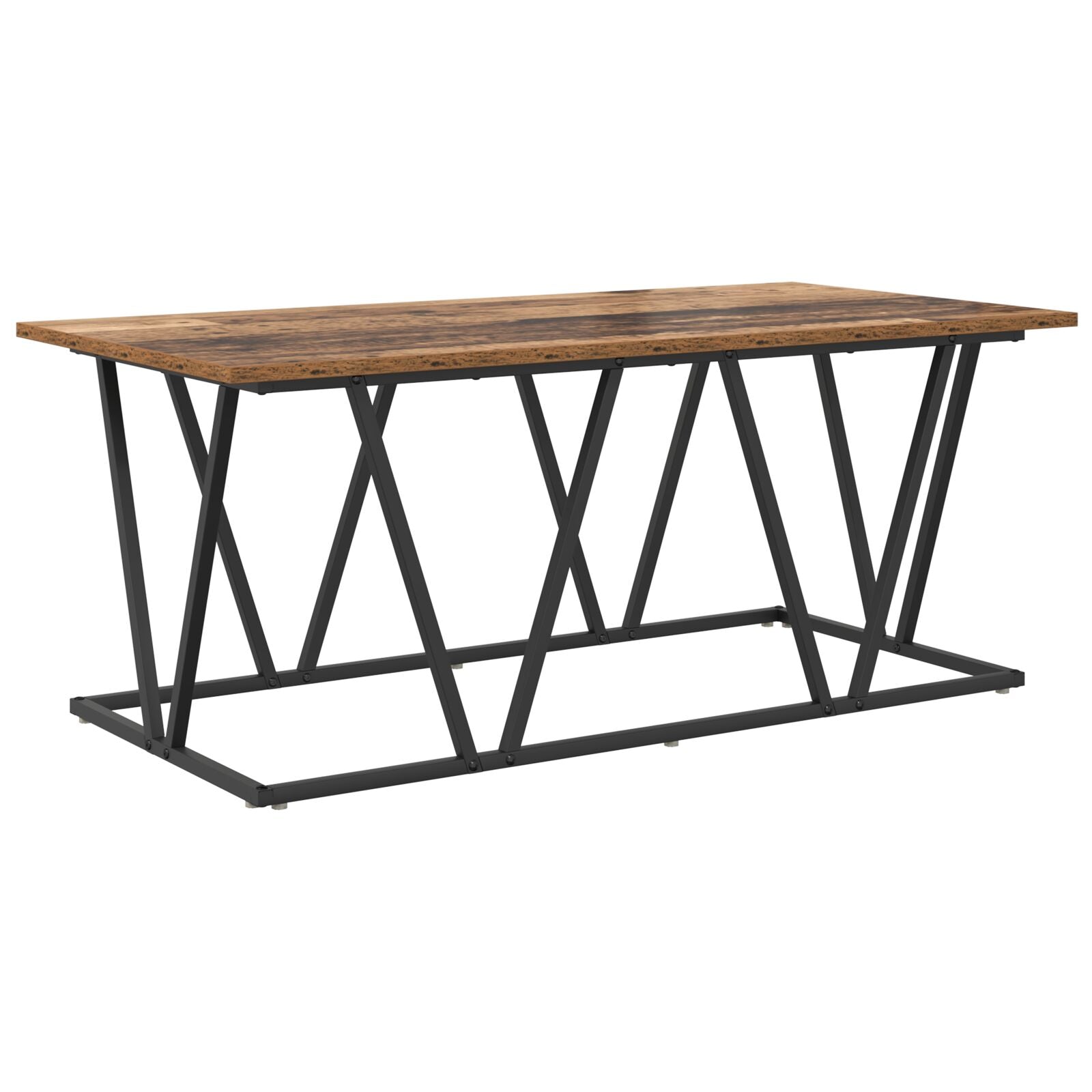 Kaffebord i Gammelt Tre 100x50x40 cm Laget av Tre og Metall
