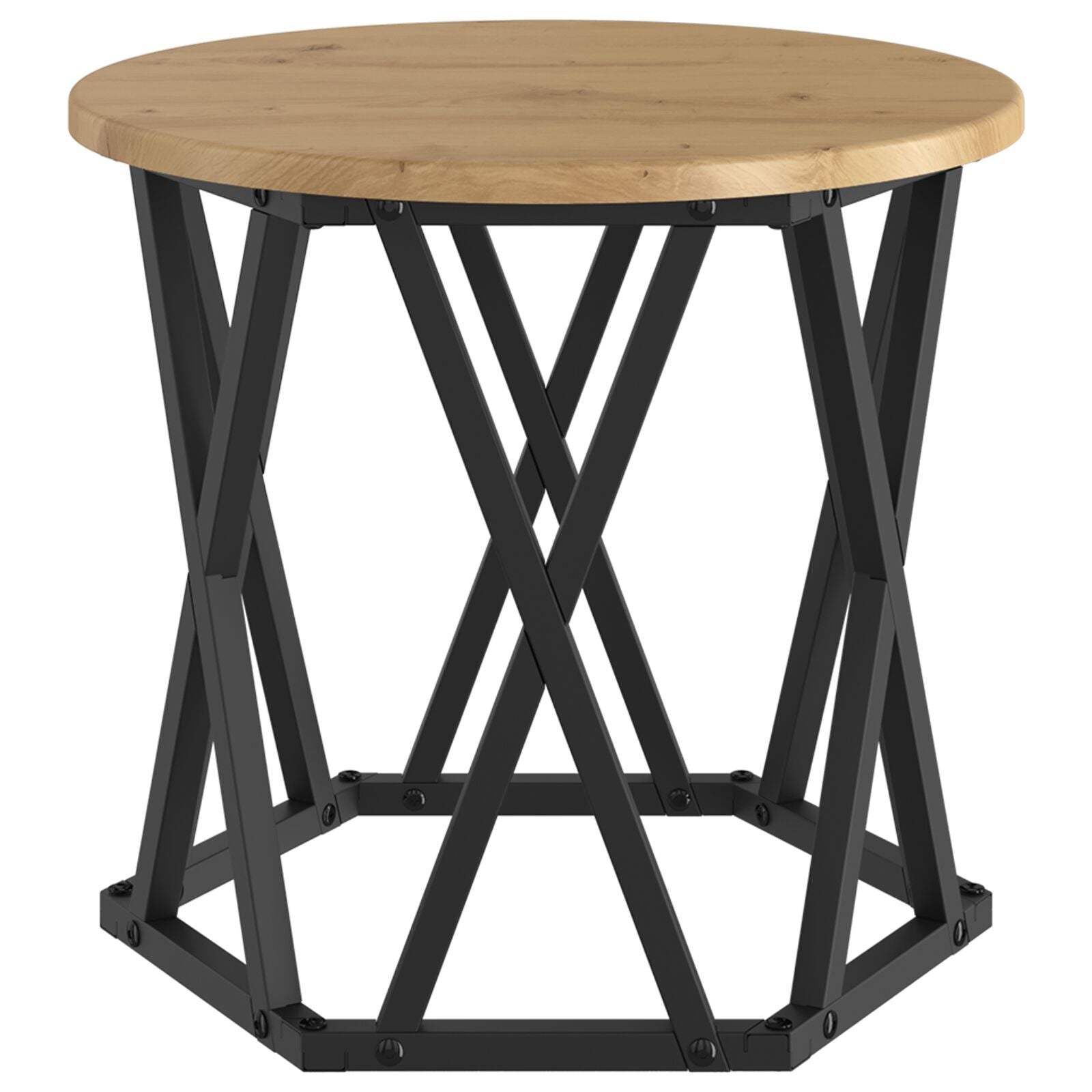 Nesting Side Tables 3 stk Artisan Eik Ingeniørtre