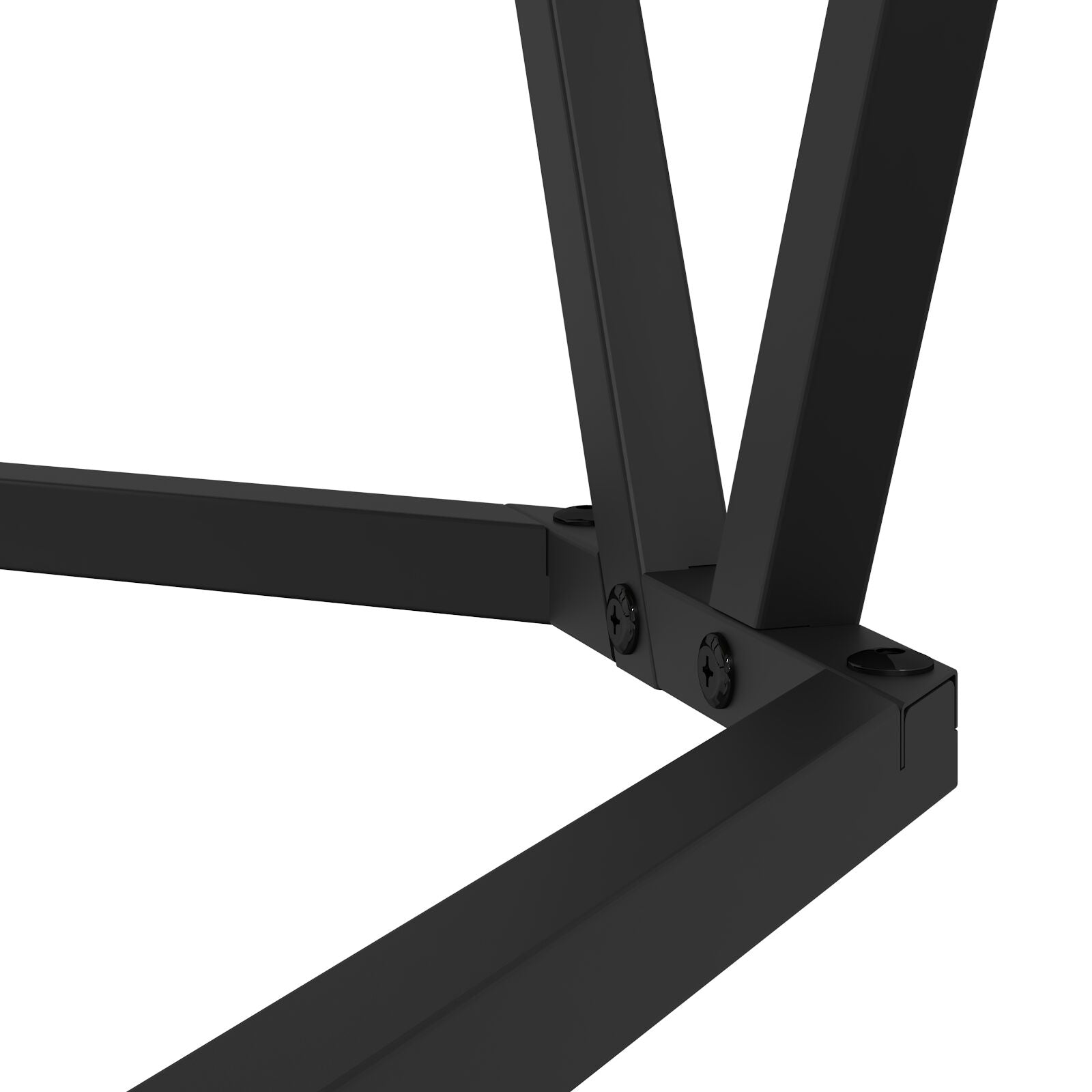 Kaffebord Svart Eik 80x80x45 cm Ingeniørtre